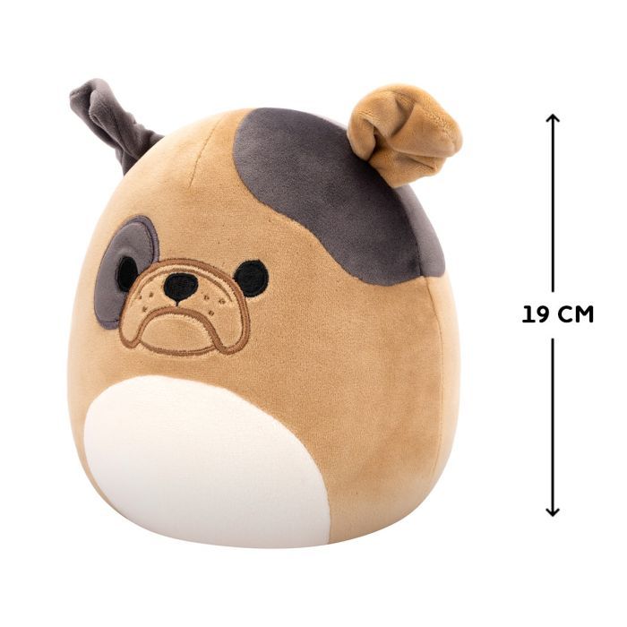 Мягкая игрушка Squishmallows Бульдог Лофер 19 см (SQCR06596) изображение 2