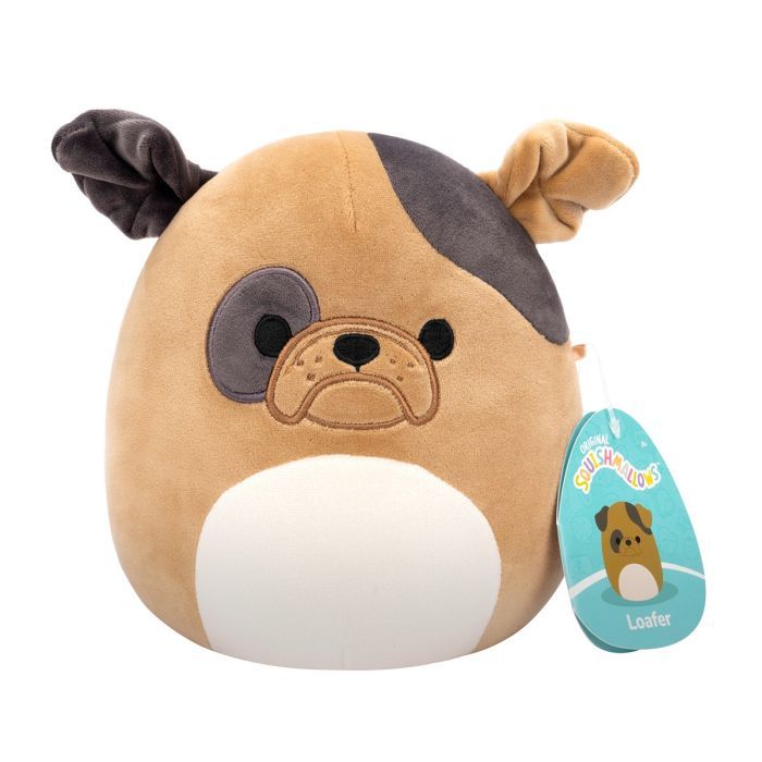 Мягкая игрушка Squishmallows Бульдог Лофер 19 см (SQCR06596) изображение 7