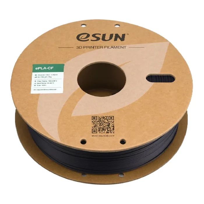 Пластик для 3D-принтера eSUN ePLA-CF, 1,75мм, 1кг, brown (ePLA-CF-P175C1) зображення 3