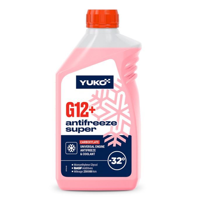 Антифриз Yuko -32 Super G12+ черв. . 1л (4823110404409)