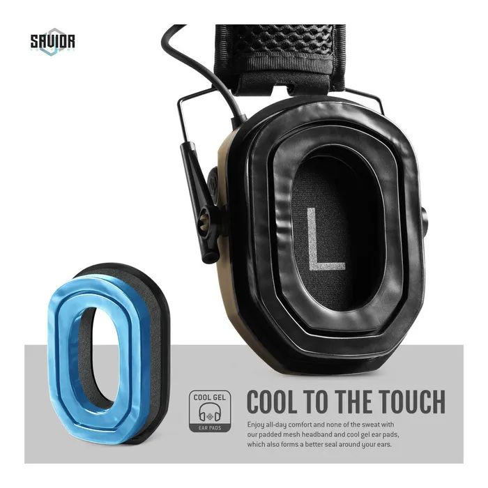 Наушники для стрельбы Savior Apollo Black (EM-APPOLO-BLACK) изображение 3