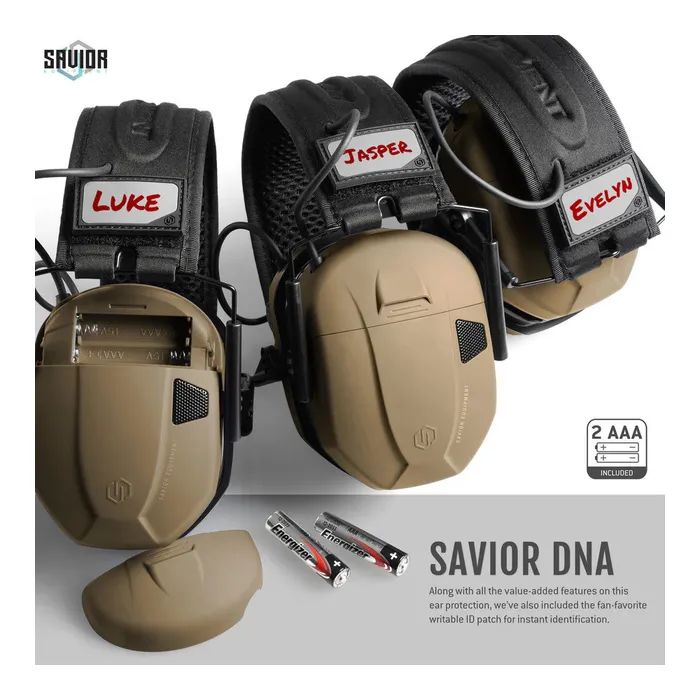 Наушники для стрельбы Savior Apollo Black (EM-APPOLO-BLACK) изображение 4