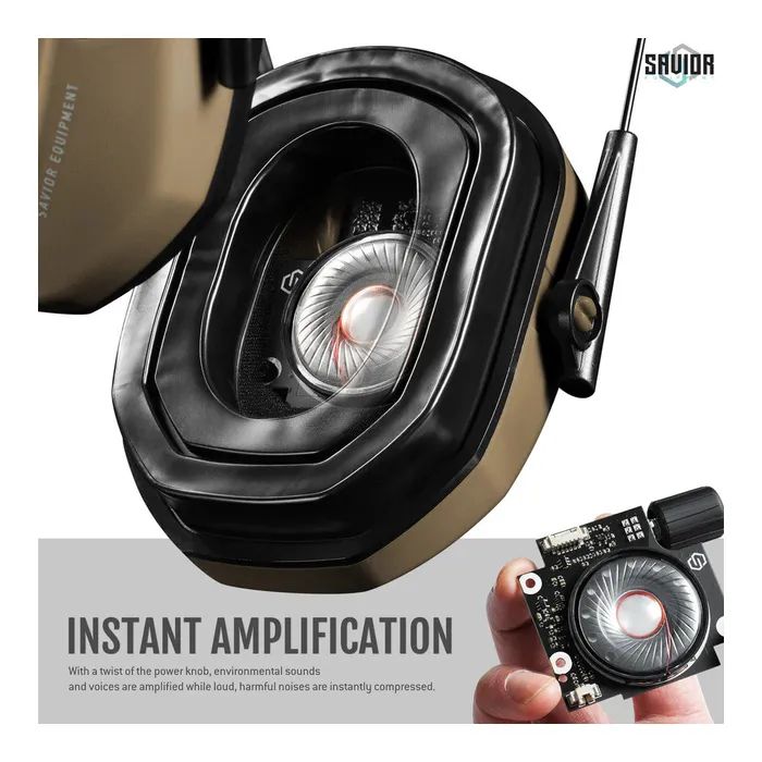 Наушники для стрельбы Savior Apollo Black (EM-APPOLO-BLACK) изображение 5