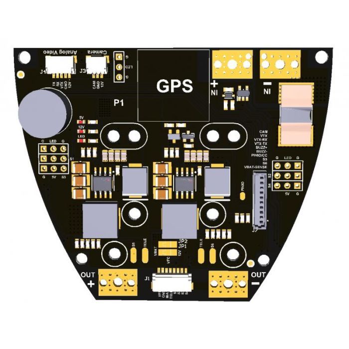 Плата распределения питания (PDB) TBS Lucid Wing PDB