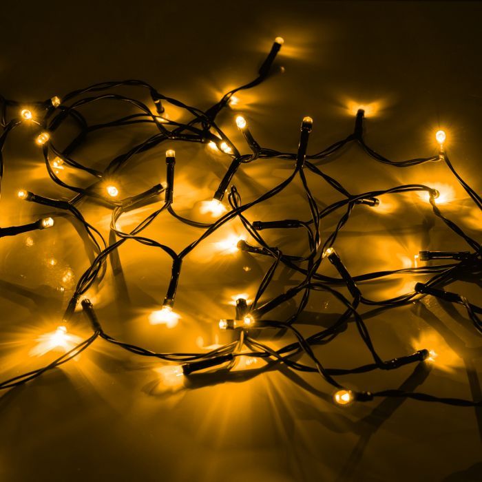 Гирлянда YES! Fun Нить 40 LED Тепло-белая 4 м Статичная (975049) изображение 4