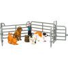 Фигурка Kids Team набор Ферма фермерша, две собаки, кролик и кот (Q9899-X13_2)