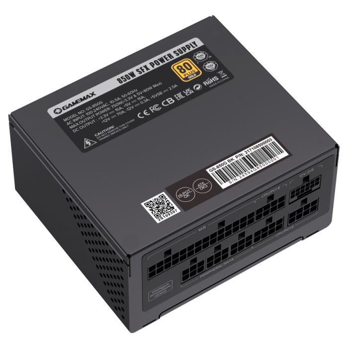 Блок питания Gamemax 850W (GS-850G Black)