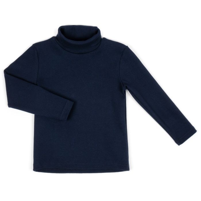 Кофта дитяча Cloise водолазка в рубчик (CLO105005-1-152-blue)