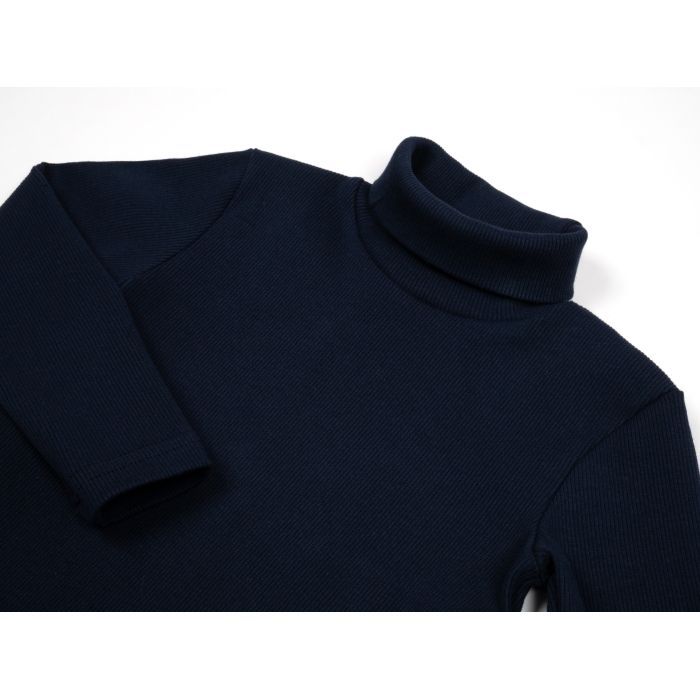 Кофта дитяча Cloise водолазка в рубчик (CLO105005-1-152-blue) зображення 3