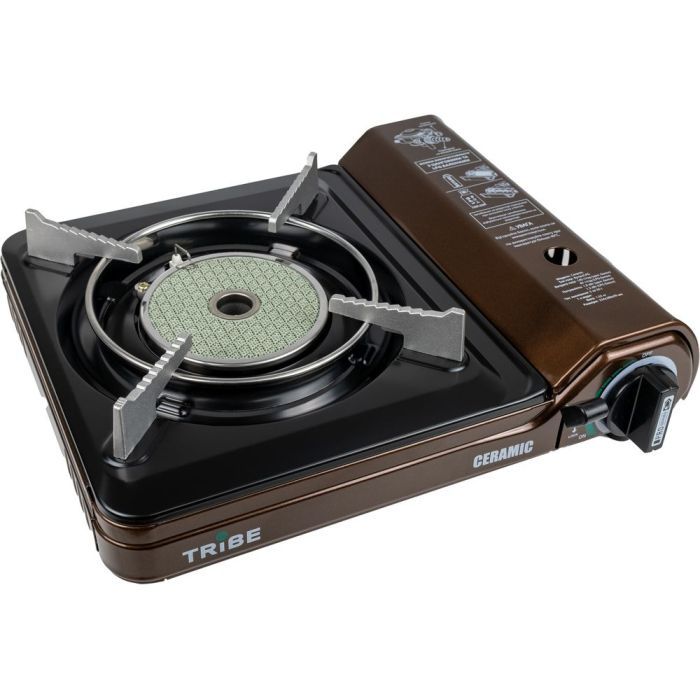 Портативная газовая плитка Tribe Ceramic Brown (T-HD-0004-brown) изображение 2