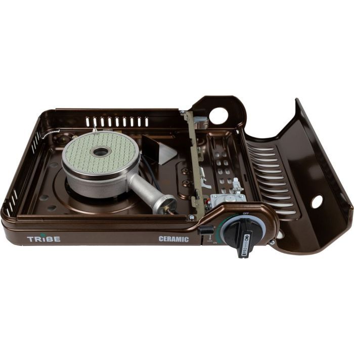 Портативная газовая плитка Tribe Ceramic Brown (T-HD-0004-brown) изображение 3