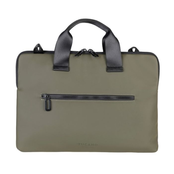 Сумка для ноутбука Tucano 14" Gommo Super Slim green (BSGOM1314-VM)