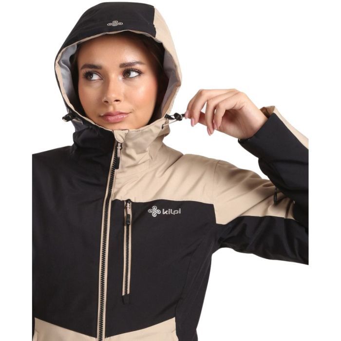 Куртка Kilpi Flip-W beige/black - 38 - бежевий/чорний (024.0413) зображення 6