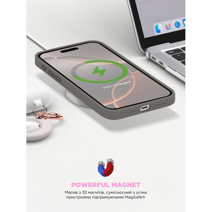 Чехол для мобильного телефона Armorstandart ICON2 MagSafe Apple iPhone 16 Pro Fuchsia (ARM81319) изображение 9