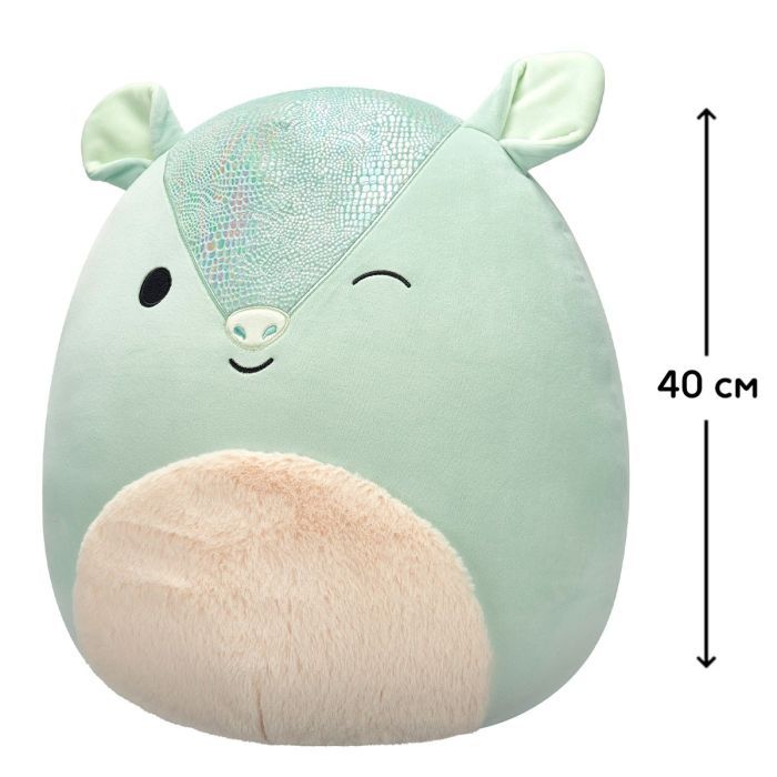 Мягкая игрушка Squishmallows Броненосец Арилла 40 см (SQCR07048) изображение 2