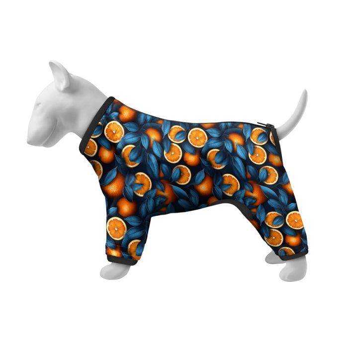 Ветровка для животных WAUDOG Clothes Апельсины S 35 (390-4054)