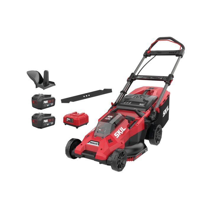 Газонокосилка Skil аккумуляторная бесщеточная, 0140 BA, 2x4Ah (GM1E0140BA)