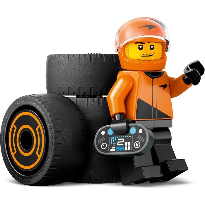 Конструктор LEGO City Пилот F1 с гоночным автомобилем команды McLaren (60442) изображение 3