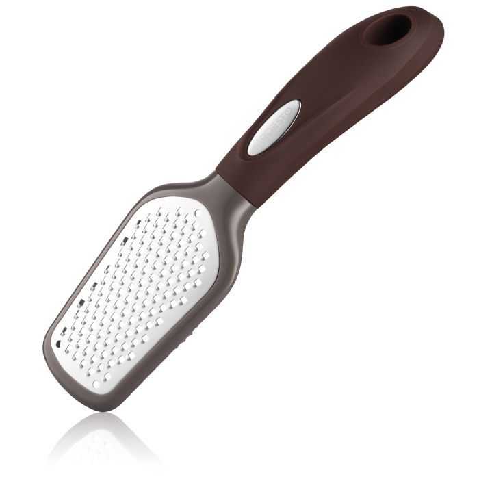 Терка Ardesto Gemini, 21.5см, нержавіюча сталь, пластик, сіро-коричневий (AR2156PG) зображення 5