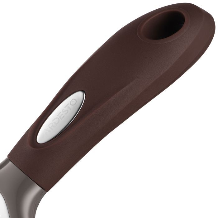 Терка Ardesto Gemini, 21.5см, нержавіюча сталь, пластик, сіро-коричневий (AR2156PG) зображення 6
