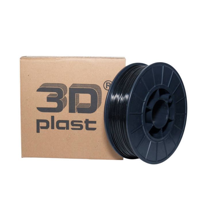 Пластик для 3D-принтера 3Dplast PLA 1.75мм, 0.85кг, gray-graphit (3DPLA17508GGF)