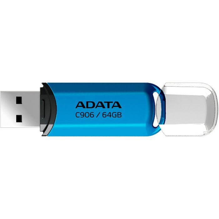 USB флеш накопитель ADATA 64GB C906 Pink USB 2.0 (AC906-64G-RPP) изображение 2