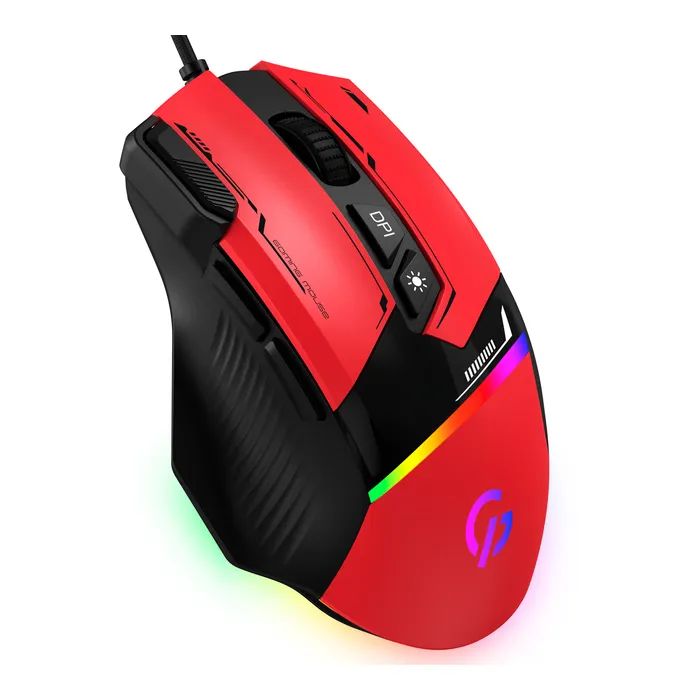 Мишка GamePro GM300R USB Red/Black (GM300R) зображення 2