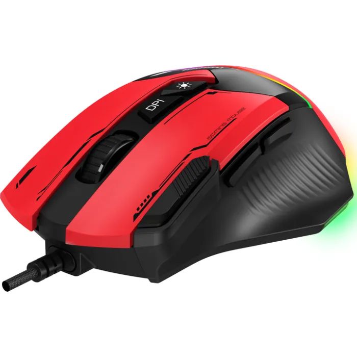 Мишка GamePro GM300R USB Red/Black (GM300R) зображення 3