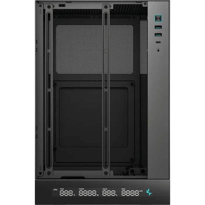 Корпус Deepcool CH170 Digital Black (R-CH170-BKNPI0D-G-1) изображение 5