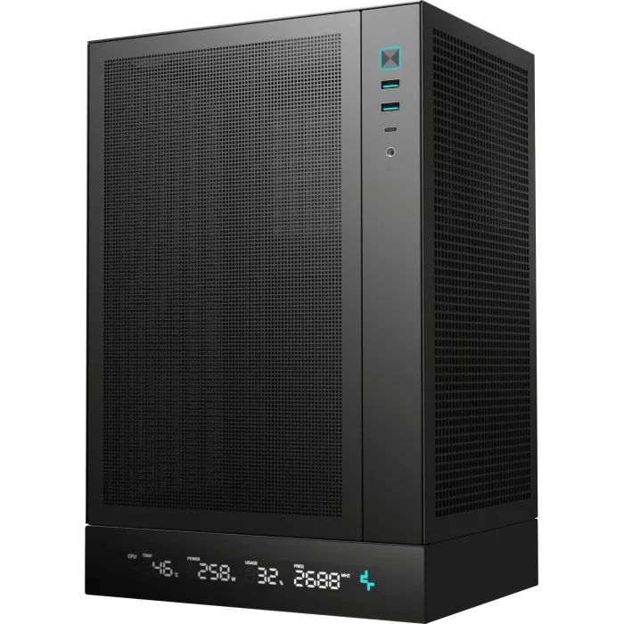 Корпус Deepcool CH170 Digital Black (R-CH170-BKNPI0D-G-1) изображение 8