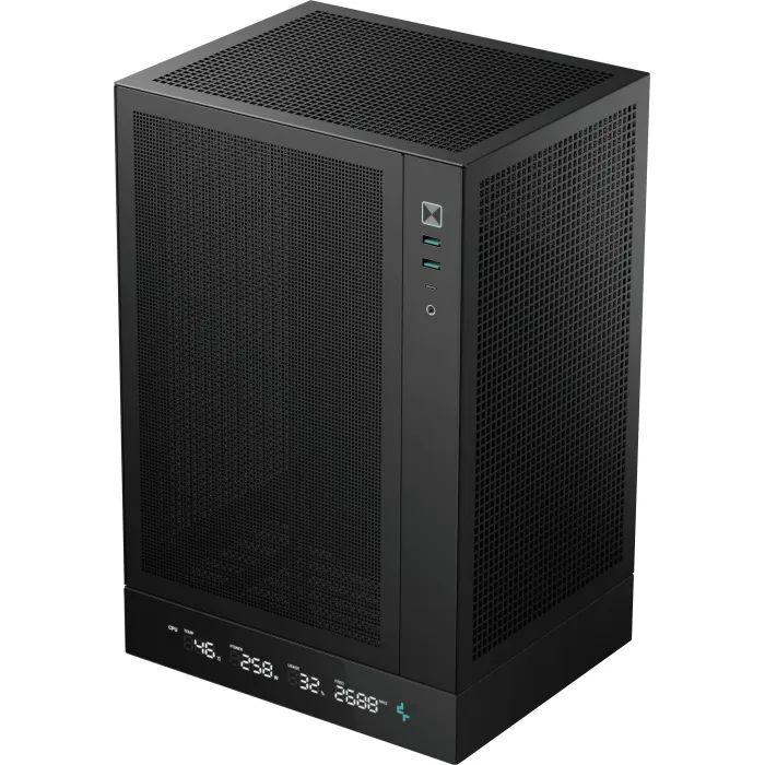 Корпус Deepcool CH170 Digital Black (R-CH170-BKNPI0D-G-1) изображение 9