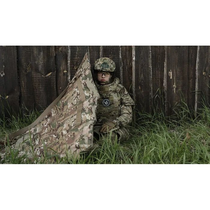 Бронеодеяло Ukrainian Armor Плашта, клас захисту ДСТУ 2, камуфляж (BBL2M) изображение 5