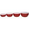 Миска KitchenAid Universal, з кришками, набір 4 шт, червоний (KQG176OSERE) зображення 3