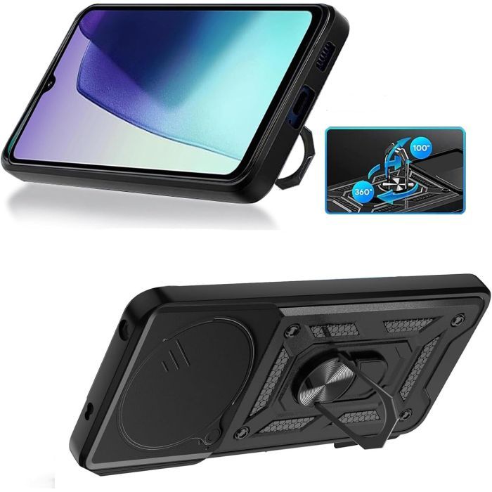 Чохол до мобільного телефона BeCover Military Xiaomi Redmi A4 5G Black (712875) зображення 4