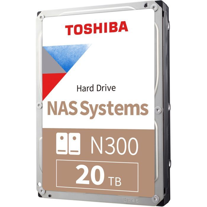 Жесткий диск 3.5" 22TB N300 Toshiba (HDWG62CUZSVA)