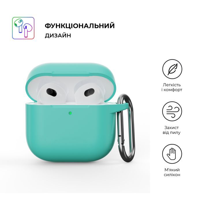 Чохол для навушників Armorstandart Hang Case для Apple AirPods 4 Lavender (ARM81282) зображення 2