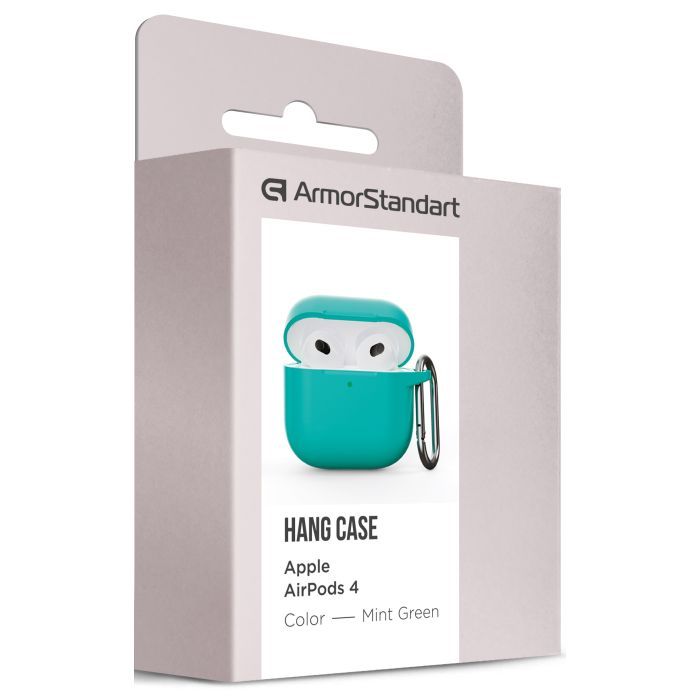 Чохол для навушників Armorstandart Hang Case для Apple AirPods 4 Lavender (ARM81282) зображення 3