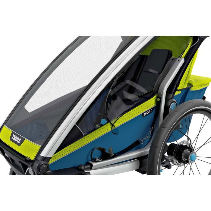 Коляска Thule Chariot Sport Double (Chartreuse-Mykonos) (TH 10201004) изображение 11