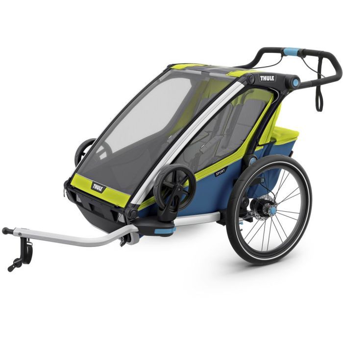 Коляска Thule Chariot Sport Double (Chartreuse-Mykonos) (TH 10201004)