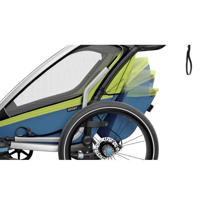 Коляска Thule Chariot Sport Double (Chartreuse-Mykonos) (TH 10201004) изображение 9