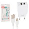 Зарядное устройство XO L75 2USB/2.4A + Lightning White (XO-L75-L) изображение 2