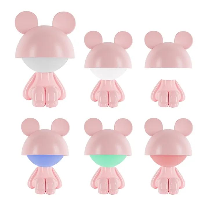 Ночник Kite Светильник LED с аккумулятором Cute Mouse, голубой (K25-316-2-3) изображение 4