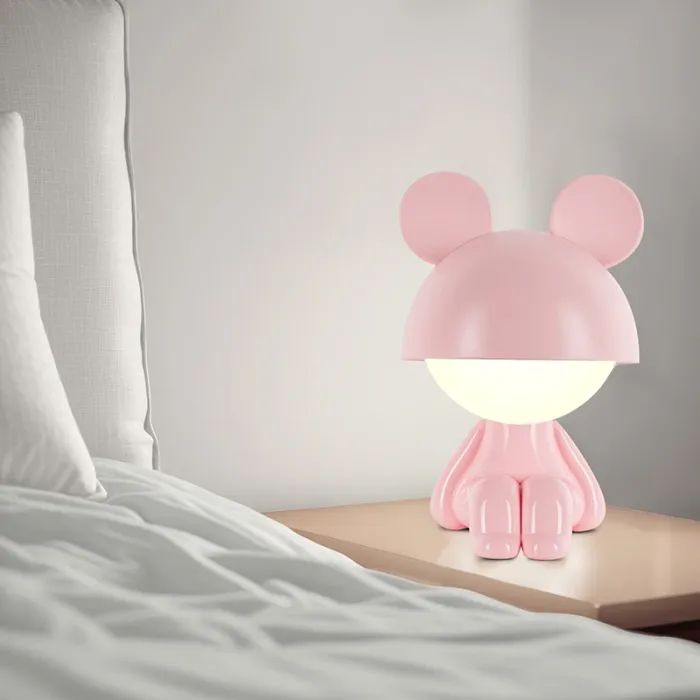 Ночник Kite Светильник LED с аккумулятором Cute Mouse, голубой (K25-316-2-3) изображение 5