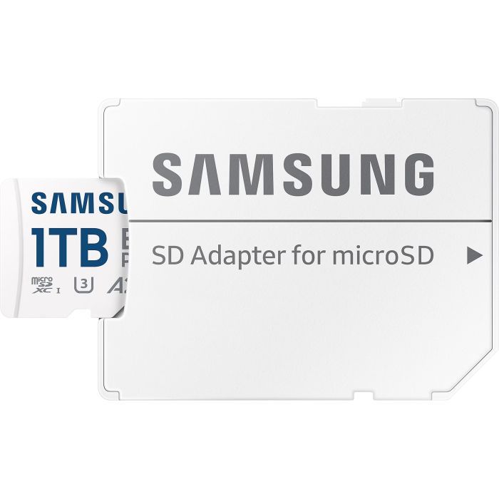 Карта пам'яті Samsung 1TB microSDXC Class UHS-I U3 V30 A2 EVO Plus + SD Adapter (MB-MC1T0SA/EU) зображення 4