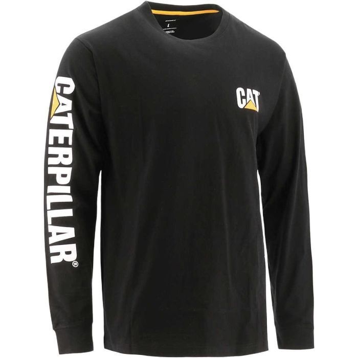 Лонгслив Caterpillar (CAT) 1510034-016 чорний XL (882600564096) изображение 3