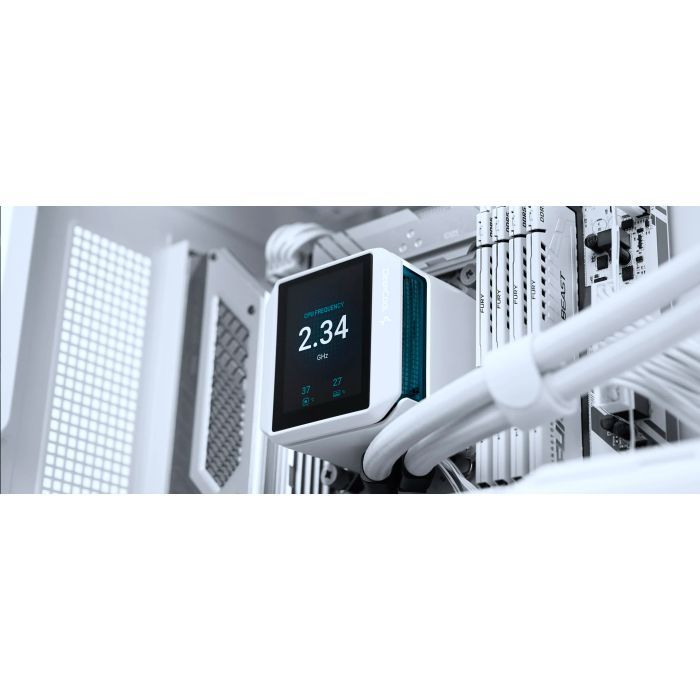Система жидкостного охлаждения Deepcool Mystique 360 White (R-LX360-WHDSNMP-G-1) изображение 7