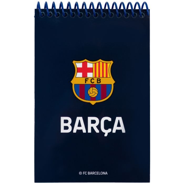 Блокнот Kite на спирали FC Barcelona А6, 48 листов, нелинованный (BC25-196)