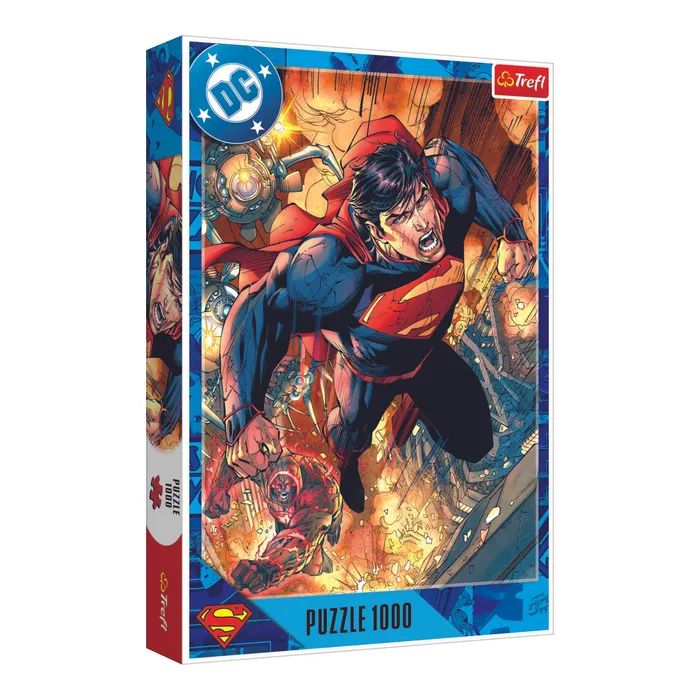 Пазл Trefl Superman Супермен в действии 1000 элементов (5900511109368)
