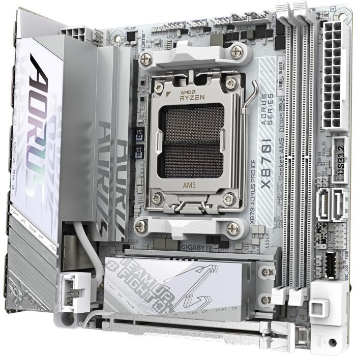 Материнская плата GIGABYTE X870I AORUS PRO ICE изображение 2