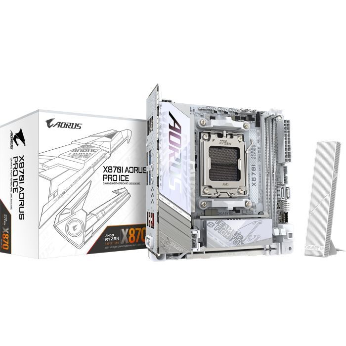 Материнская плата GIGABYTE X870I AORUS PRO ICE изображение 6